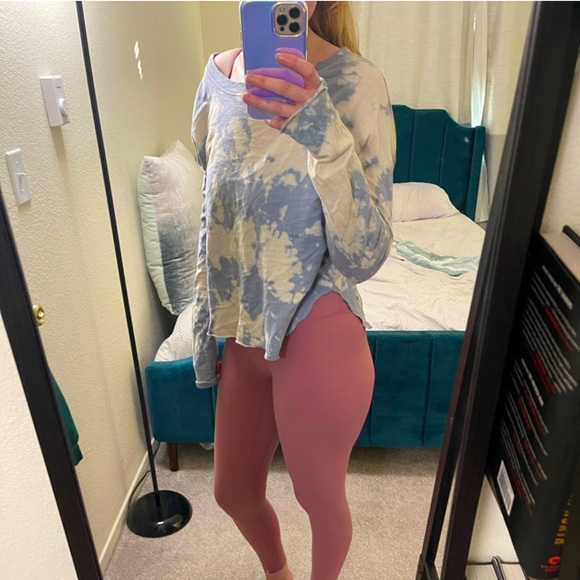 Tie dye lounge top - Picture 1 of 4